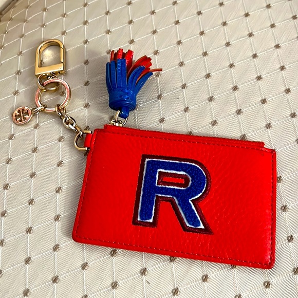 Tory Burch Accessories - Tory Burch Women’s “R” Monogram Card Case &  Key Fob
